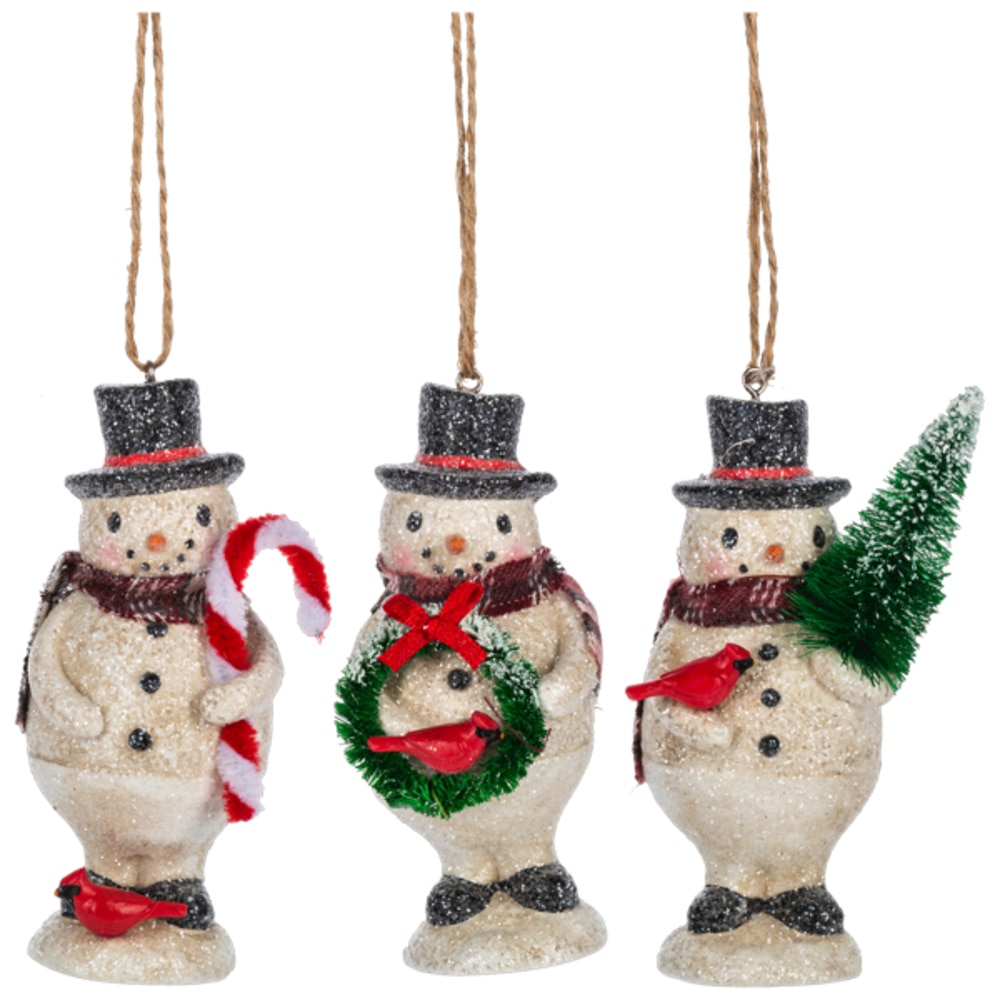 Midwest, Collectibles, Gifts, 2024, Frosty Snowman with Cardinal, Ornaments, 824510